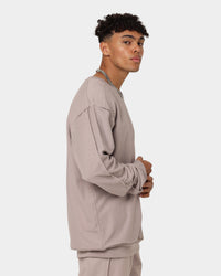 Adidas Loopback Crewneck Vapour Grey