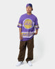 Mitchell & Ness Los Angeles Lakers Conference T-Shirt Faded Purple