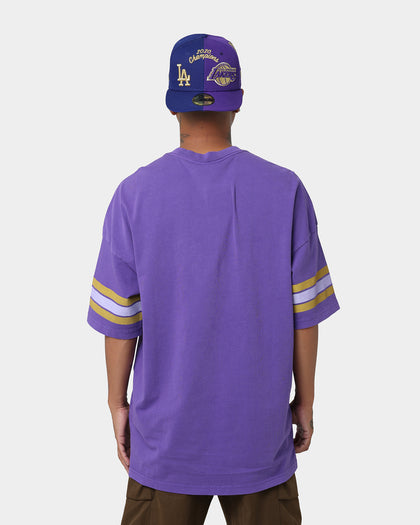 Mitchell & Ness Los Angeles Lakers Conference T-Shirt Faded Purple