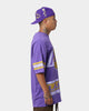Mitchell & Ness Los Angeles Lakers Conference T-Shirt Faded Purple