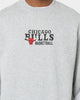 Mitchell & Ness Chicago Bulls Vintage Line Up Crewneck Grey Marle