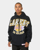 Mitchell & Ness Los Angeles Lakers XL Invert Arch Vintage Hoodie Faded Black