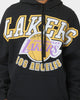 Mitchell & Ness Los Angeles Lakers XL Invert Arch Vintage Hoodie Faded Black