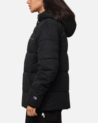 Champion Rochester Puffer Jacket Black/Gold