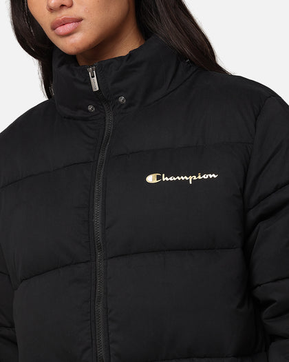 Champion Rochester Puffer Jacket Black/Gold