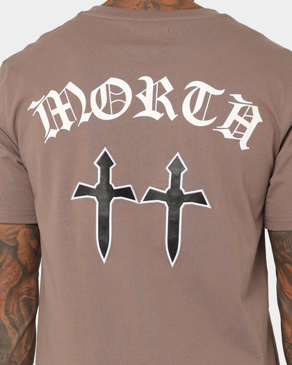 Saint Morta Day Of The Dead T-Shirt Brown