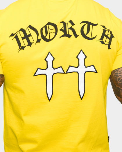 Saint Morta Day Of The Dead T-Shirt Yellow/Black