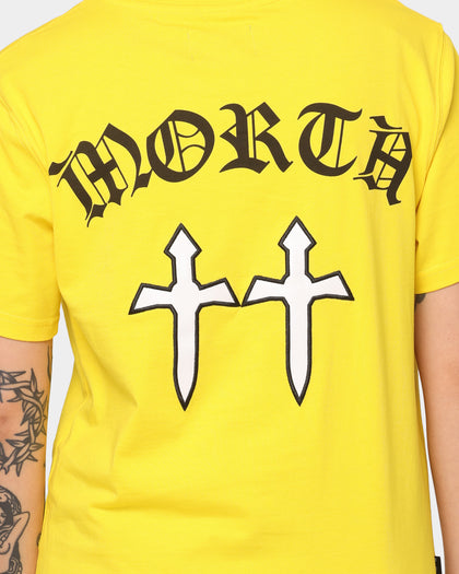 Saint Morta Day Of The Dead T-Shirt Yellow/Black