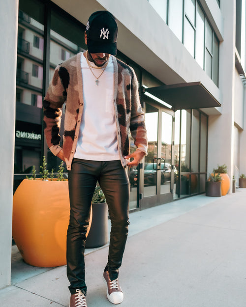 XXIII Camo Mohair Cardigan Camo