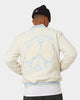 Carre Peace Varsity Jacket Off White/Blue