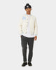 Carre Peace Varsity Jacket Off White/Blue