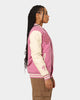 Carré Peace Varsity Jacket Pink