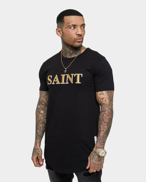 Saint Morta Society El Duplo Short Sleeve T-Shirt Black/Gold