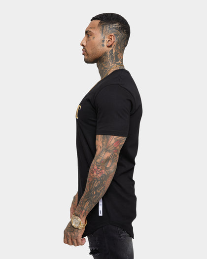 Saint Morta Society El Duplo Short Sleeve T-Shirt Black/Gold