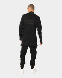 The Anti Order Old Guard Long Sleeve T-Shirt Black/Black