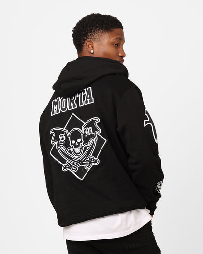 Saint Morta Graveyard Hoodie Black/White