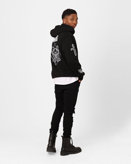 Saint Morta Graveyard Hoodie Black/White