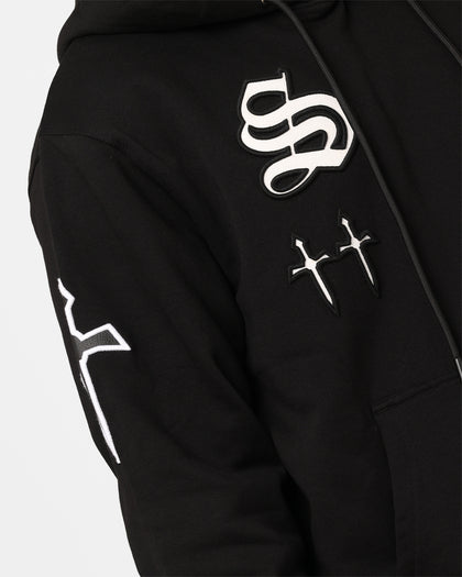 Saint Morta Graveyard Hoodie Black/White