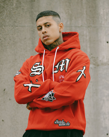 Saint Morta Graveyard Hoodie Red
