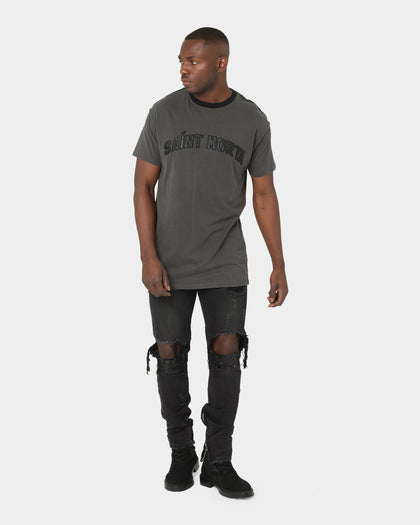 Saint Morta Kingdom Lafayette T-Shirt Vintage Grey