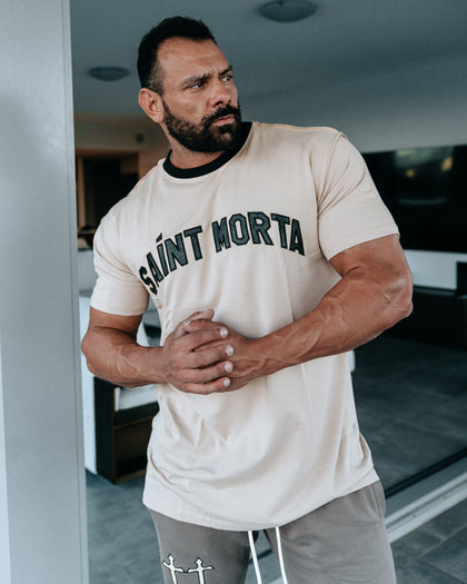 Saint Morta Kingdom Lafayette T-Shirt Stone/Black