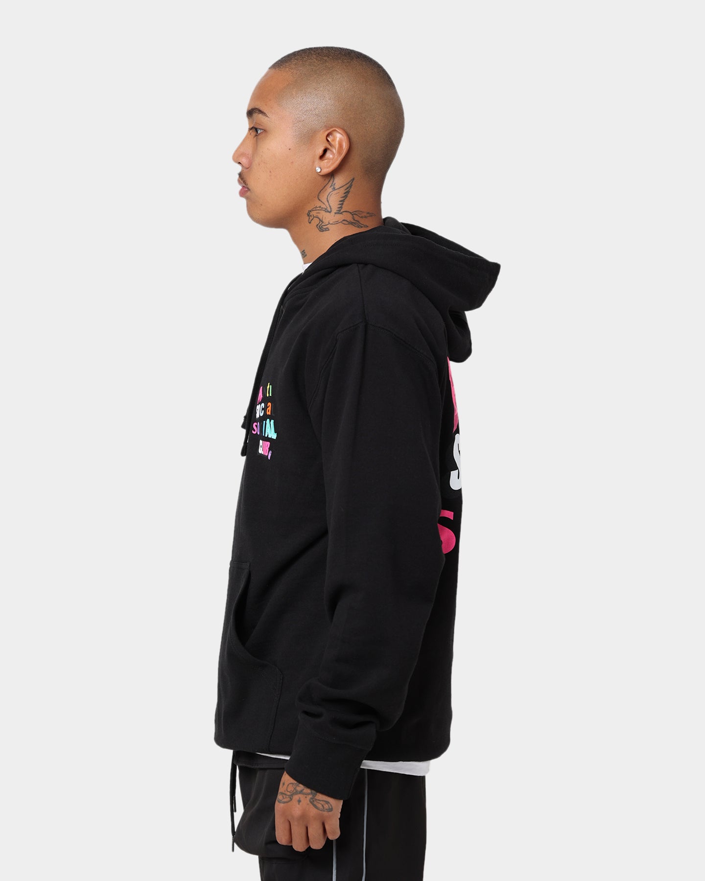 Anti Social Social Club The Real Me Hoodie Black | Culture Kings US