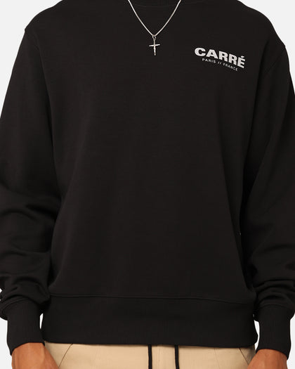 Carre Premium Motion Crewneck Black