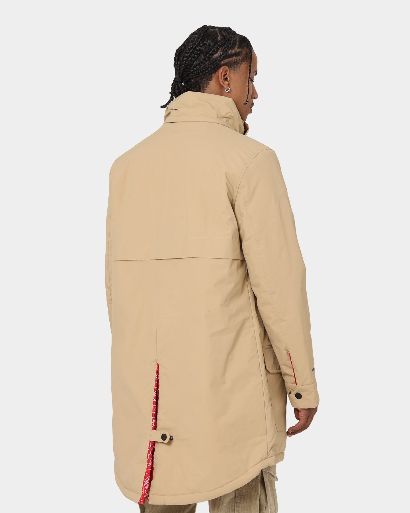 Carre Bandana Ultra Trench Coat Stone | Culture Kings US