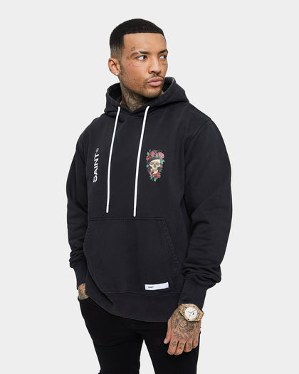 Saint Morta Forbidden Vintage Hoodie Vintage Black