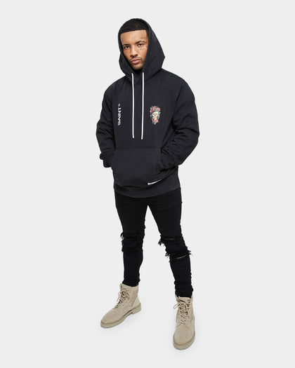 Saint Morta Forbidden Vintage Hoodie Vintage Black