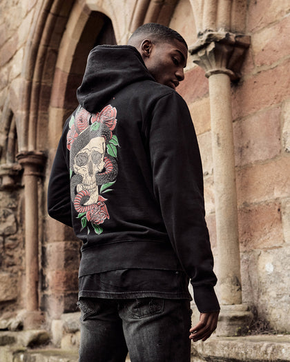 Saint Morta Forbidden Vintage Hoodie Vintage Black