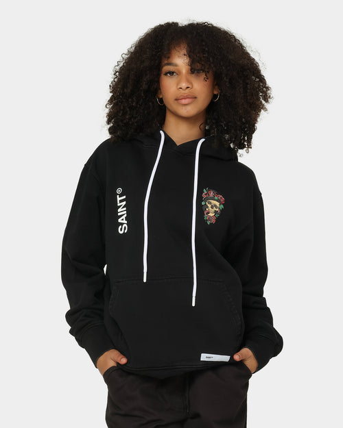 Saint Morta Forbidden Vintage Hoodie Vintage Black