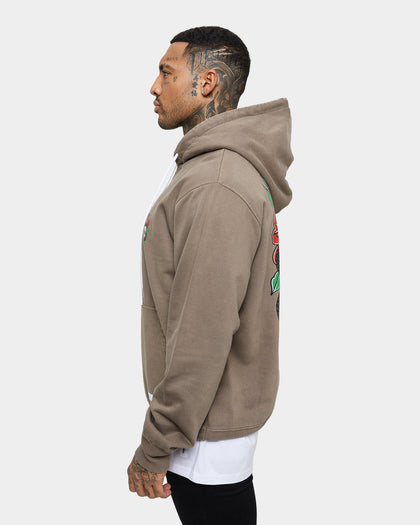 Saint Morta Forbidden Vintage Hoodie Vintage Brown