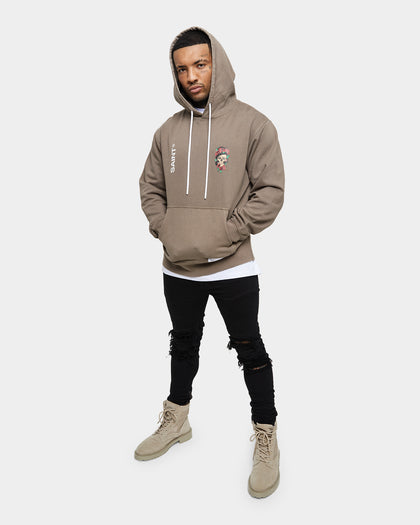 Saint Morta Forbidden Vintage Hoodie Vintage Brown