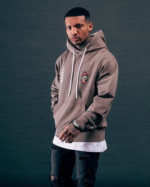 Saint Morta Forbidden Vintage Hoodie Vintage Brown