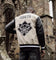 Saint Morta Graveyard Varsity Jacket Stone/Black