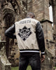 Saint Morta Graveyard Varsity Jacket Stone/Black