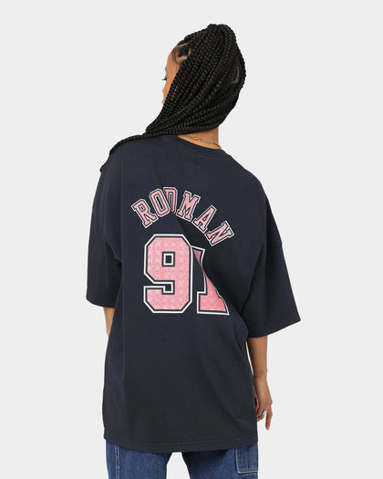 Mitchell & Ness Chicago Bulls Name & Number Oversized T-Shirt Faded Black