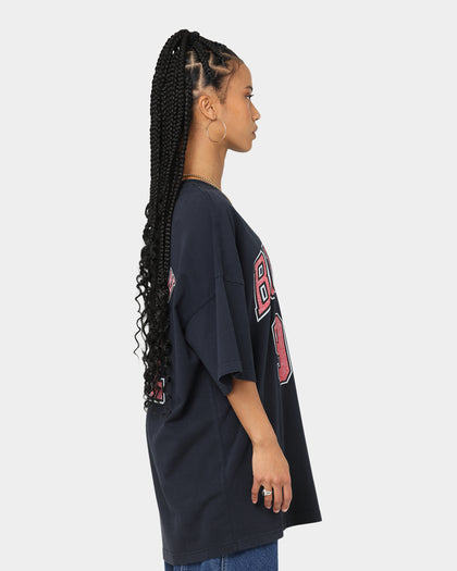 Mitchell & Ness Chicago Bulls Name & Number Oversized T-Shirt Faded Black