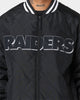 Majestic Athletic Las Vegas Raiders Tonals Quilt Varsity Jacket Black