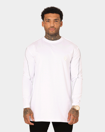 Saint Morta Polaris Long Sleeve T-Shirt White/3M