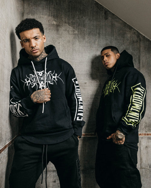Saint Morta Venom Hoodie Black/White