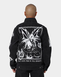 Obey Obey Dreams Denim Jacket Dusty Black