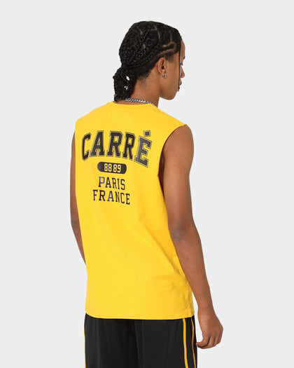 Carre Cours Muscle T-Shirt Yellow