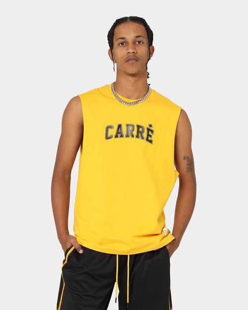 Carre Cours Muscle T-Shirt Yellow