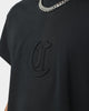 Carré CP Mock Neck T-Shirt Black