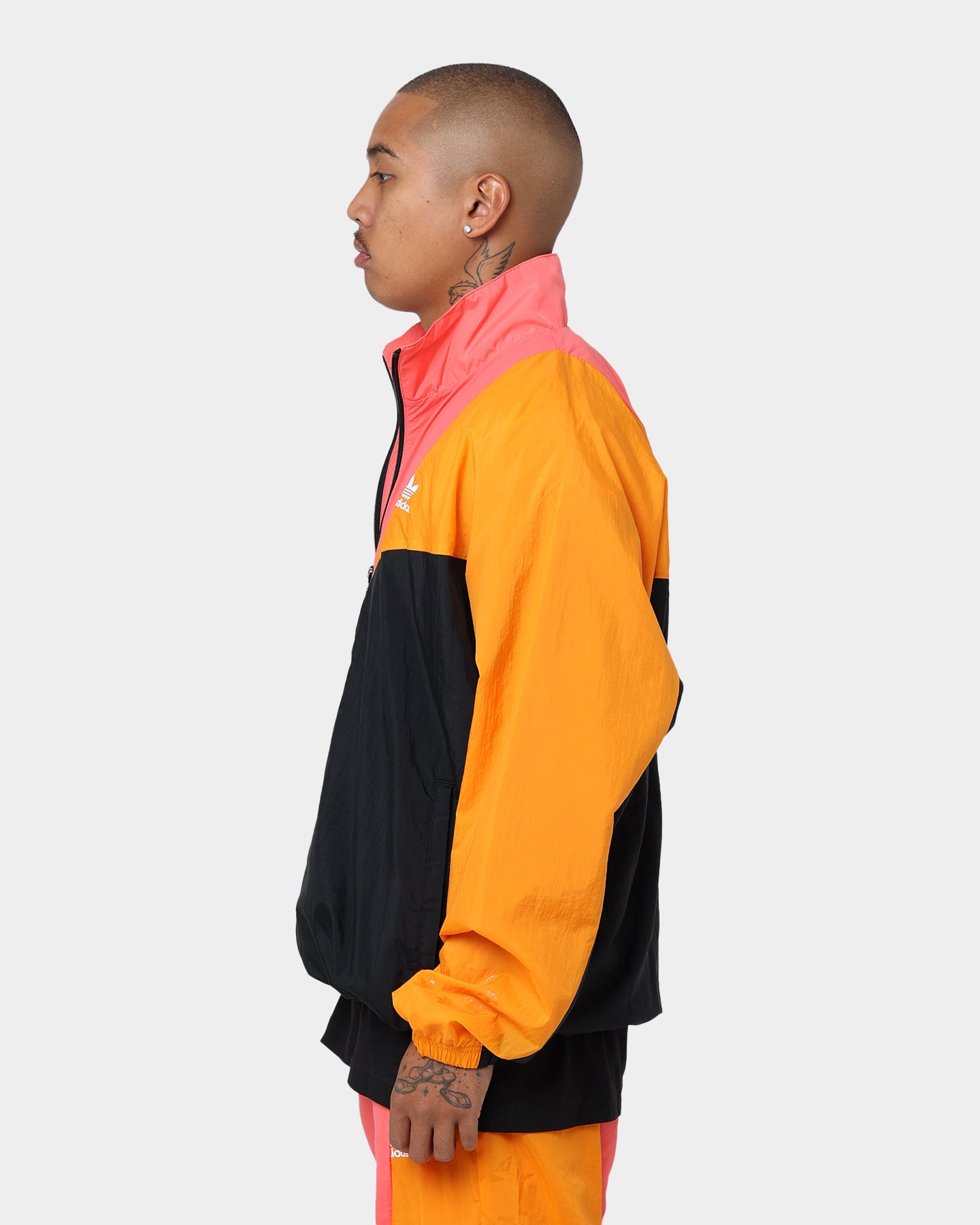 Adidas Adicolor Colorblock Track Jacket Black/Semi Turb | Culture