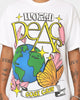 Goat Crew World Peace T-Shirt White