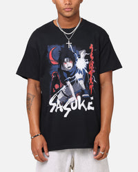 Goat Crew X Naruto Sasuke Premium Vintage T-Shirt Black