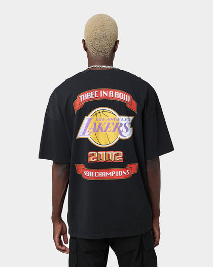 Mitchell & Ness Los Angeles Lakers 3-Peat T-Shirt Black